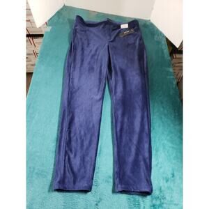 Dash Pants Size Extra Large Womens Blue Pull On Ladies Knit Corduroy Jegging NWT